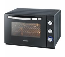 Severin TO 2073 czarny / Minipiekarnik / 2200W / 60l