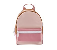 Plecak dziecięcy Beaba Faro Dusty Pink / Wymiary: 30x23x14 cm / Pojemność 7,5 kg / od 5 lat