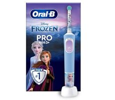 Oral-B Vitality D103 Kids Frozen / Elektryczna szczoteczka do zębów dla dzieci / oscylacyjna / 2 tryby / timer