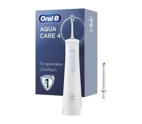 Oral-B AquaCare 4 / Prysznic do jamy ustnej / 2 tryby czyszczenia / 3 poziomy ciśnienia wody