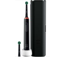 Oral-B Pro 3500 czarna / Elektryczna szczoteczka do zębów / oscylacyjna / 3 tryby / timer
