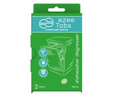 EzeeTabs Eco tabletki do odtłuszczania zmywarki 2 szt. / wegańskie / 35 g