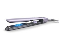 Philips BHS742/00 fioletowy / Prostownica do włosów / 230°C / Jonizacja / Powierzchnia ceramiczna / auto. zamknięcie