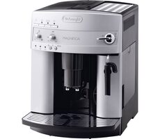 Odnowiony - DeLonghi Magnifica ESAM 3200.S srebrny / automatyczny ekspres do kawy / 1450 W / 15 bar / 1,8 l / pojemnik 200 g / odnowiony