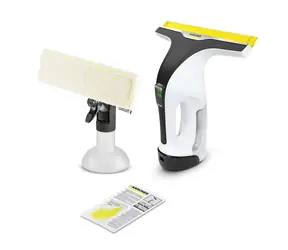 Kärcher WV 6 PLUS / Bezprzewodowa ściągaczka do szyb / szerokość 280 mm / zbiornik 150 ml