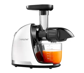 AMZCHEF 1501-WT biała / Wyciskarka wolnoobrotowa / 150W / 90 do 110 obr./min 