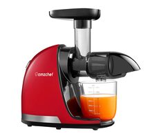 AMZCHEF 1501-RD czerwona / Wyciskarka wolnoobrotowa / 150W / 90 do 110 obr./min 