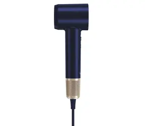 Laifen Swift Special Platinum Blue / Suszarka do włosów / 1600 W / 2 prędkości / 3 temperatury / 2 nasadki / 1,8 m 