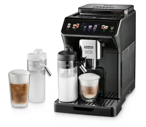 DeLonghi Eletta Explore ECAM 450.65.G szary / automatyczny ekspres do kawy / 1450 W / 19 bar / 1,8 l / pojemnik 300 g 