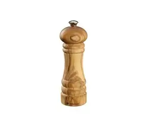 Bez pudełka - Zassenhaus 23367 Berlinski młynek do pieprzu / 18 cm / drewno oliwne / bez opakowania