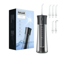 FairyWill F30 czarny / Prysznic doustny / 300 ml / 5 trybów / 6 dysz 