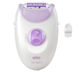Braun SE3-000 Silk épil 3 fioletowy / Depilator / 20 pęset
