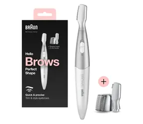 Braun Silk-épil FG 1106 biały / Depilator / 1x bateria AA