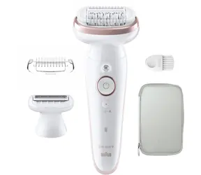 Braun SES9-030 Silk-epil 9 różowy / Depilator / 40 pęset