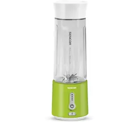 Sencor SBL 131GR zielony / Przenośny blender do smoothie / 150 W / Zintegrowany akumulator / 500 ml