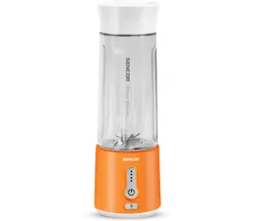 Sencor SBL 133OR pomarańczowy / Przenośny blender do smoothie / 150 W / Zintegrowany akumulator / 500 ml