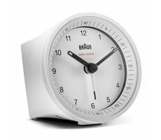 Braun BC07 biały / Cyfrowy budzik / DCF (sterowany radiowo) / 1x bateria AA