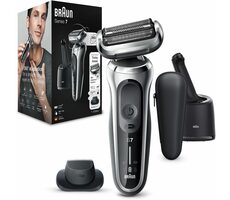 Braun Series 7 71-S7200cc / Golarka / Męska / Ostrze / 50 min pracy / Do twarzy