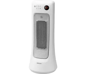 Sencor SFH 8019WH biały / Grzejnik ceramiczny / 1200-2000W / 2 poziomy