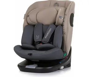 CHIPOLINO Motion i-Size 40-150cm Isofix 360 Macadamia / fotelik samochodowy / 0-36 kg | 40 - 150 cm