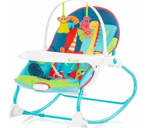 CHIPOLINO Fotel bujany dla dzieci Enjoy - niebieski / od 0 - 6 miesięcy / do 9 kg