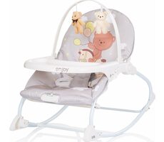 CHIPOLINO Fotel bujany dziecięcy Enjoy - miś / od 0 - 6 miesięcy / do 9 kg