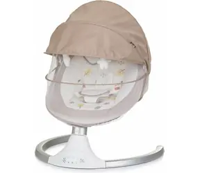CHIPOLINO Kołyska elektryczna Brida Macadamia / od 0 - 6 miesięcy / do 9 kg