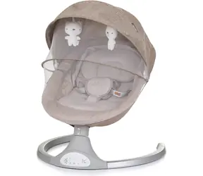 CHIPOLINO Kołyska elektryczna Nest Macadamia / od 0 - 6 miesięcy / do 9 kg