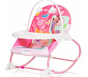 CHIPOLINO Fotel bujany dla dzieci Enjoy - różowy / od 0 - 6 miesięcy / do 9 kg