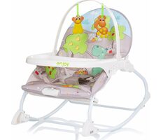 CHIPOLINO Fotel bujany dla dzieci Enjoy - dinozaur / od 0 - 6 miesięcy / do 9 kg