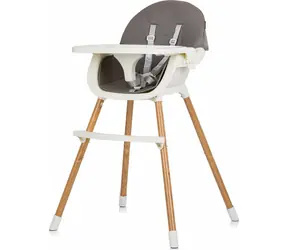 CHIPOLINO Krzesło do jadalni Rio 2w1 Graphite / Nośność: 15 kg
