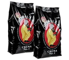Joerges Gorilla Crema No.1 2 Kg Zestaw ziaren / Kawa ziarnista / 100% Arabica / Opakowanie próżniowe 