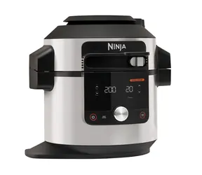 Ninja OL650EU srebrny / Garnek wielofunkcyjny / 1760W / 1,7 L / 12 programów 