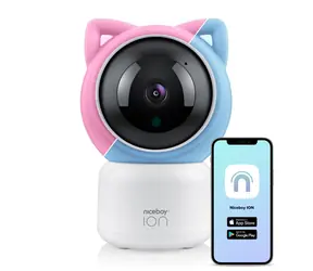 Niceboy ION Starlight SL3 / Wielofunkcyjna niania elektroniczna / Full HD / czujnik temperatury / noktowizor / MicroSD / USB-C