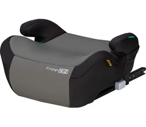 Fotelik podwyższający FreeON Taurus Fix i-Size 125-150 cm czarno-szary