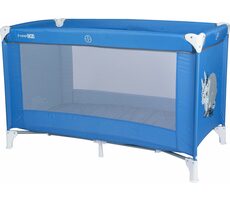 Łóżeczko turystyczne FreeON Love Rabbit niebieskie / 0 - 3 lata / do 14 kg