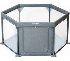 Kojec FreeON Hexagon melanż szary / 0,5 - 2 lata / do 15 kg