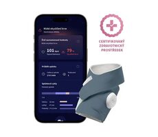 Skarpetka Owlet Dream Bedtime Blue / Inteligentna skarpetka / Monitor zdrowia dla dziecka 