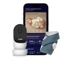 Skarpetka Owlet Dream + zestaw Cam2 Bedtime Blue / skarpetka Smart + aparat