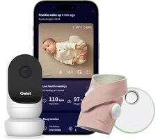 Skarpetka Owlet Dream + zestaw Cam2 Dusty Rose / skarpetka Smart + aparat