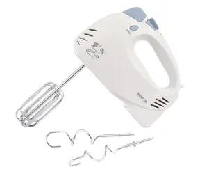 Sencor SHM 5203-EUE3 biały / Mikser ręczny / 400 W / 5 prędkości / Mieszadła do ugniatania i ubijania