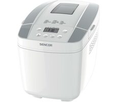Sencor SBR 0770WH biały / Wypieki domowe / 800 W / 1,2kg / 3 poziomy wysmażenia / 10 programów