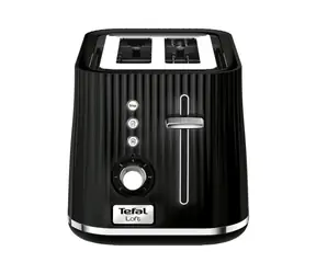 TEFAL Loft TT761838 czarny / Toster / 850 W / 2 miejsca 