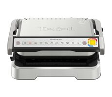 TEFAL Optigrill 2w1 Inox GC772D30 / Grill elektryczny / 2000 W / 6 programów / grill. powierzchnia 600 cm2