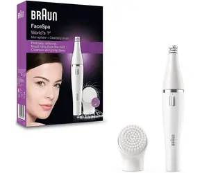 Braun FaceSpa 810 / Depilator do twarzy / dla kobiet / 1x bateria AA