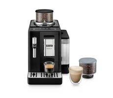 DeLonghi Rivelia EXAM 440.35.B czarny / automatyczny ekspres do kawy / 1450 W / 19 bar / 1,4 l