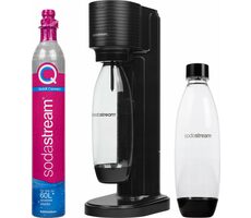 SodaStream Gaia Titan czarny / ekspres do napojów / 1x butelka / 1x gaz CO2
