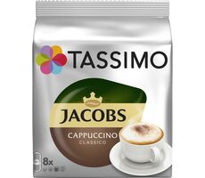Jacobs Cappuccino Classico Tassimo 8 szt. / Kawa w kapsułkach 
