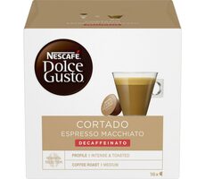 NESCAFÉ Dolce Gusto Decaffeinato Cortado Espresso Macchiato 16 szt. / Kawa w kapsułce 