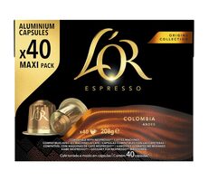 L&#39;OR Espresso Columbis Nespresso 40 szt. / Kawa w kapsułkach 